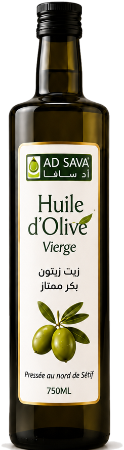 Bouteille Huile d'olive vierge ADSAVA