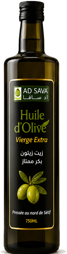 Bouteille Huile d'olive vierge extra ADSAVA